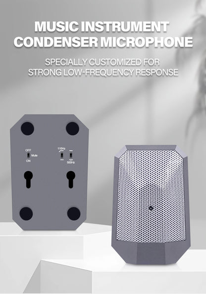 BA 19A Condenser Boundary Microphone for Instrument Applications
