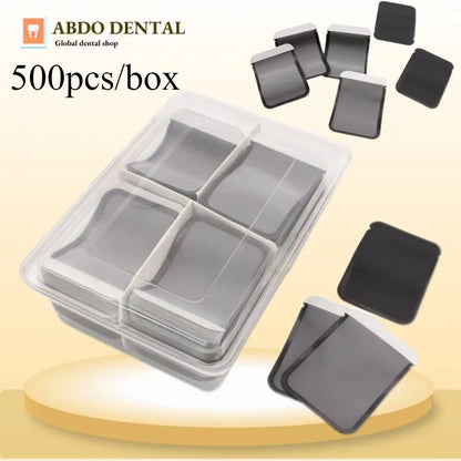 500pcs Dental Protective Sleeve Barrier Envelopes Cover Bags for X-ray Disposable Dental Film Dental Consumables