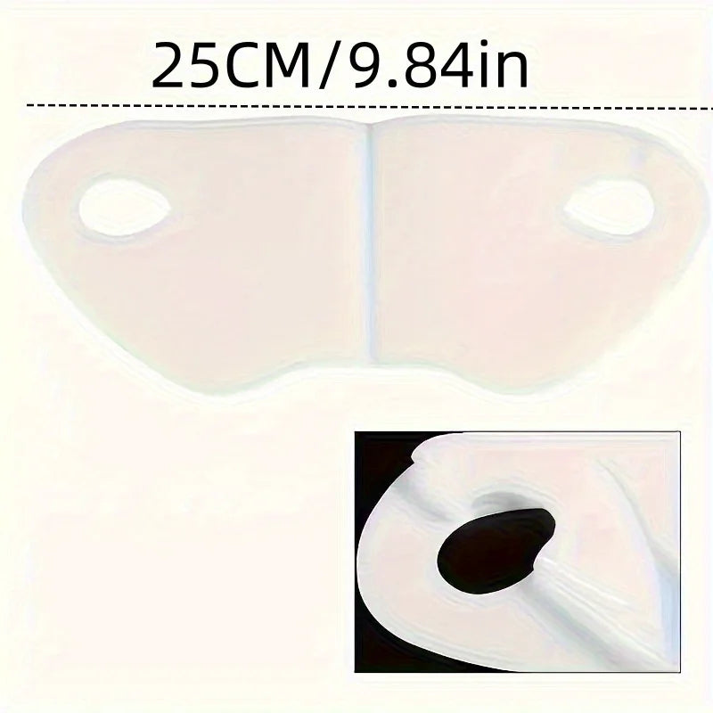 Single-sheet reusable V-shaped tightening mask, a refreshing and comfortable essential for summer，Lightweight facial tool design