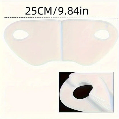 Single-sheet reusable V-shaped tightening mask, a refreshing and comfortable essential for summer，Lightweight facial tool design