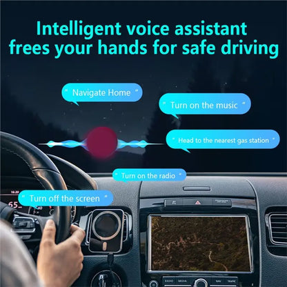 Durable-Smart AI Box 4In1 Wireless Carplay Adapter Upgrade Android Auto Mirror Link USB Plug And Play Auto Connect Wifi 2026