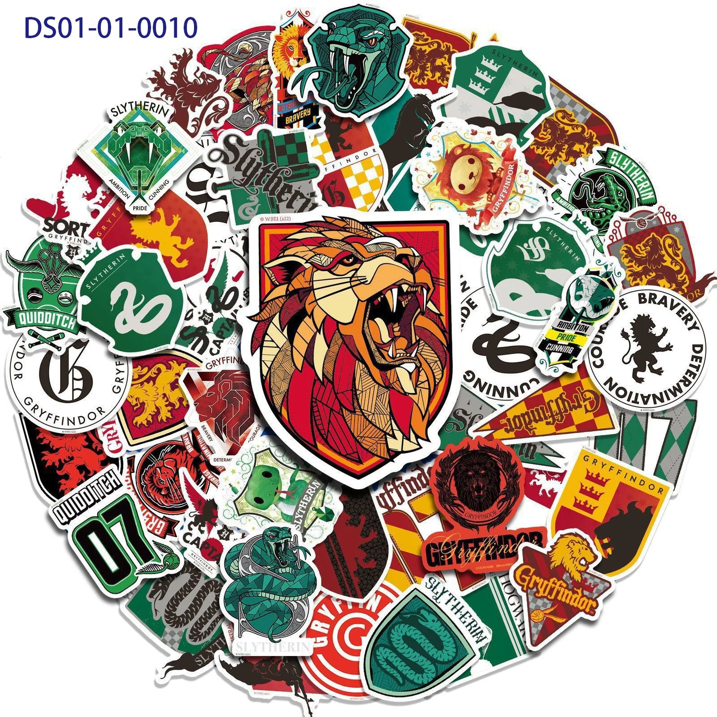 Harry Potter Theme Party Favors Gifts Bag Slap Bracelets 50pcs Stickers Keychains Birthday Souvenir Supplies Classroom Rewards