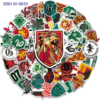 Harry Potter Theme Party Favors Gifts Bag Slap Bracelets 50pcs Stickers Keychains Birthday Souvenir Supplies Classroom Rewards