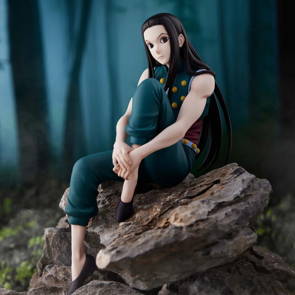 Anime Figure Killua Zoldyck Kurapika Hisoka Figure Collectible Model Illumi Zaoldyck Figurine Toy Gon Freecss Action Figure Doll