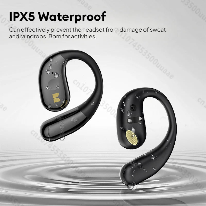 Słuchawki Monster Open Ear AC360 Air Conduction Bluetooth 5.4 Ture Wireless Earphones Stereo 360° OWS Bezprzewodowy Zestaw Słuchawkowy Sportowy