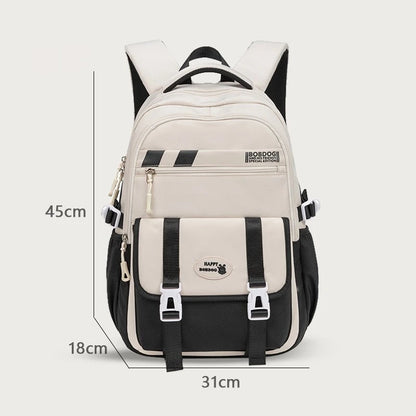 New School Bag with High Appearance Level Junior High School Backpack Large Capacity Primary School Backpack Ins Wind