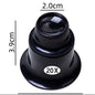 Watch repair tools, watch repair magnifiers 5 to 20 times, clock magnifiers, jewelry magnifiers, watch repair magnifier set 4pcs