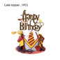 Harry Potter Theme Party Favors Gifts Bag Slap Bracelets 50pcs Stickers Keychains Birthday Souvenir Supplies Classroom Rewards