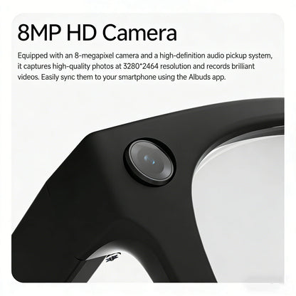 AI Smart Glasses NEW MT5 Ultra Real-time Translation Glasses 800W Pixel Camera Photo Video Recording Smart Wearable Devices