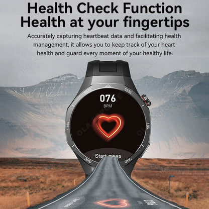2026 Sports Watch 5 Pro GPS Track Smart Watches Men 1.52"AMOLED Full Touch Screen Waterproof Bluetooth Talk Smart Bracelet Hw12