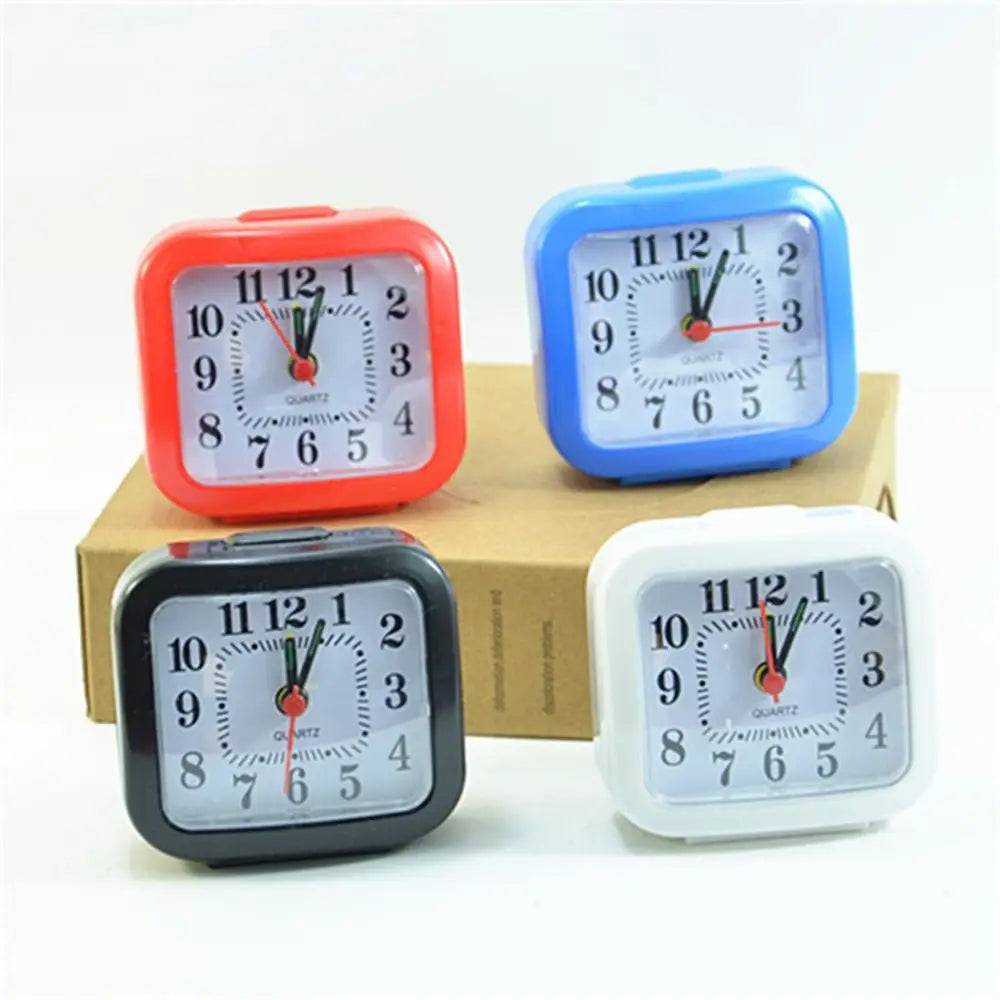 Manual Children's Creativity Timer Bedroom Clock With Night Light Mini Alarm Clock Remind