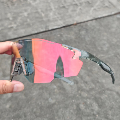 Karos Photochromic Cycling Glasses UV400 Protection Sunglasses Day Night Use Eyewear For Bicycles Fishing Driving Outdoor Hiking