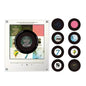 Creative Vinyl Music Player Fridge Magnet Decor,with 9Pcs NFC Rotating Disc Cards ,NFC Sensing Vinyl Song Player Night Light