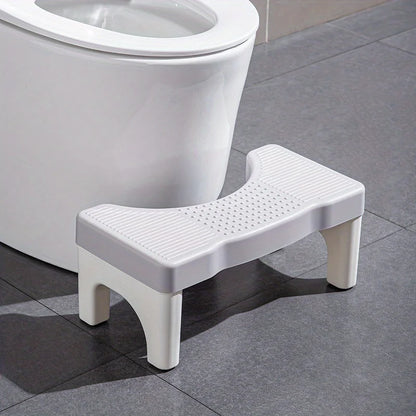 Bathroom Toilet Stool Thickened Squatting Potty Stool Footrest for Adults Kids Pregnant Women Home Toilet Aid Foot Step Stool