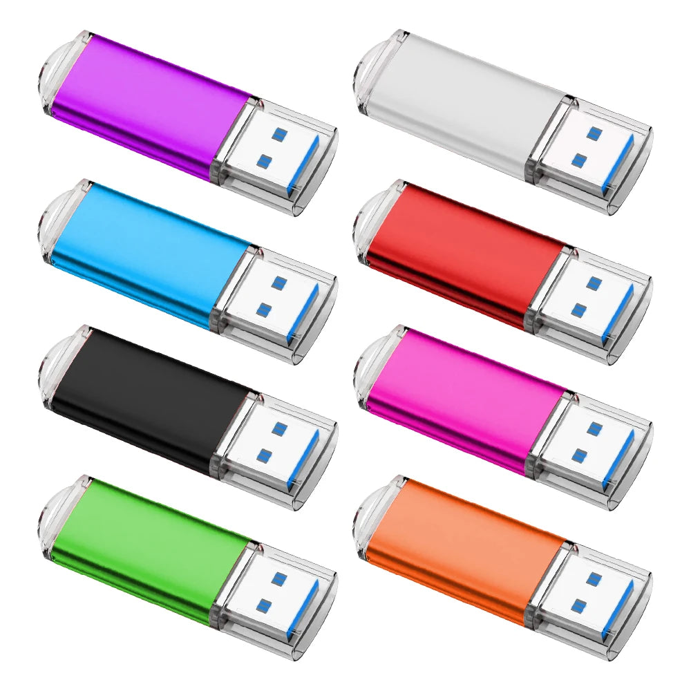 3.0 USB flash drive 64GB metal pen drive suitable for computers with 8GB 16GB 32GB 128GB flash cards high-speed memory stick