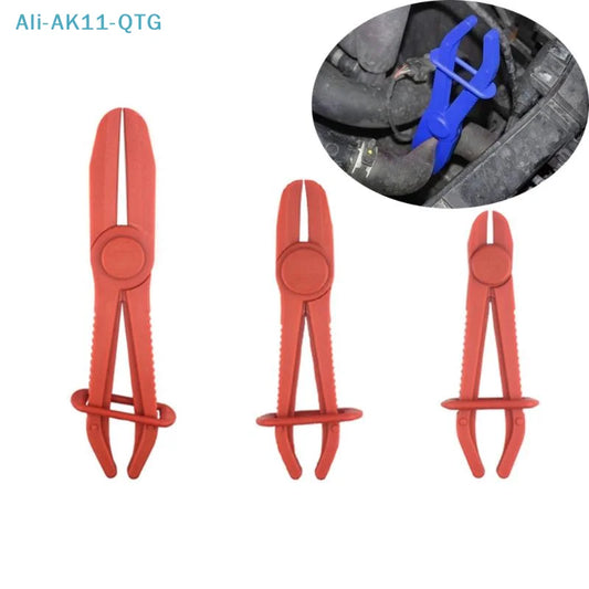 New NEW 1/3Pcs Brake Fuel Water Line Clamp Plier Hands Free Tool Nylon Hose Clamp Tool Set Car Repair Tools Hose Pliers