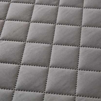 Northern Europe Double-deck Pillowcase Waterproof Anti-Mite Anti-Bacterial Quilted Cotton Pillow Case Bedroom Home Decoration