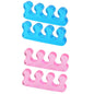 Silicone Manicure Pedicure Nails Finger Separator Flexible Finger Toe Spacer Separation Straighteners Tool Personal Health Care