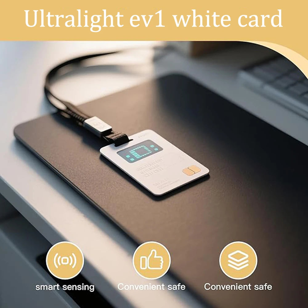 13.56mHz Ultra Light EV1 48 Byte Blank NFC Smart Card,for YOTO Mini Game Card