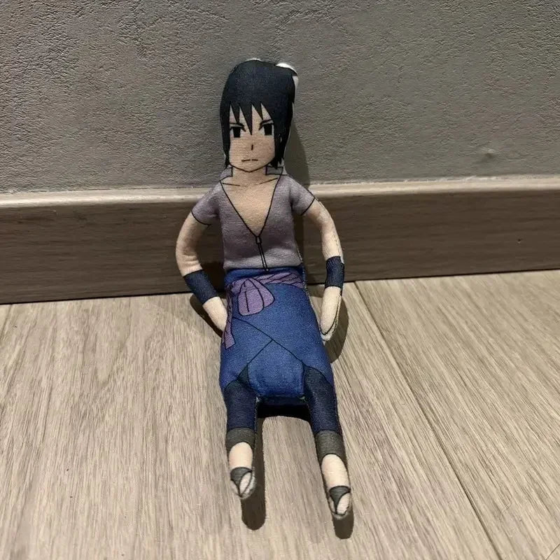 28cm NARUTO Plush Toy Kakashi Anime Cosplay Keychain Cotton Doll Slender Twistable Shape Room Abstract Model Decoration Gift Toy