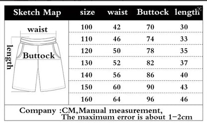 2026 Trendy Dragon Ball Print Children's Shorts Kids Shorts for Boys' Beach Shorts Summer Quick-drying Cartoon Swim Trunks