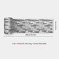 10x200cm Baseboard Sticker Moroccan Mosaic Tile Style Wall Border Sticker DIY Kitchen Bathroom Decoration Waistline Wall Sticker