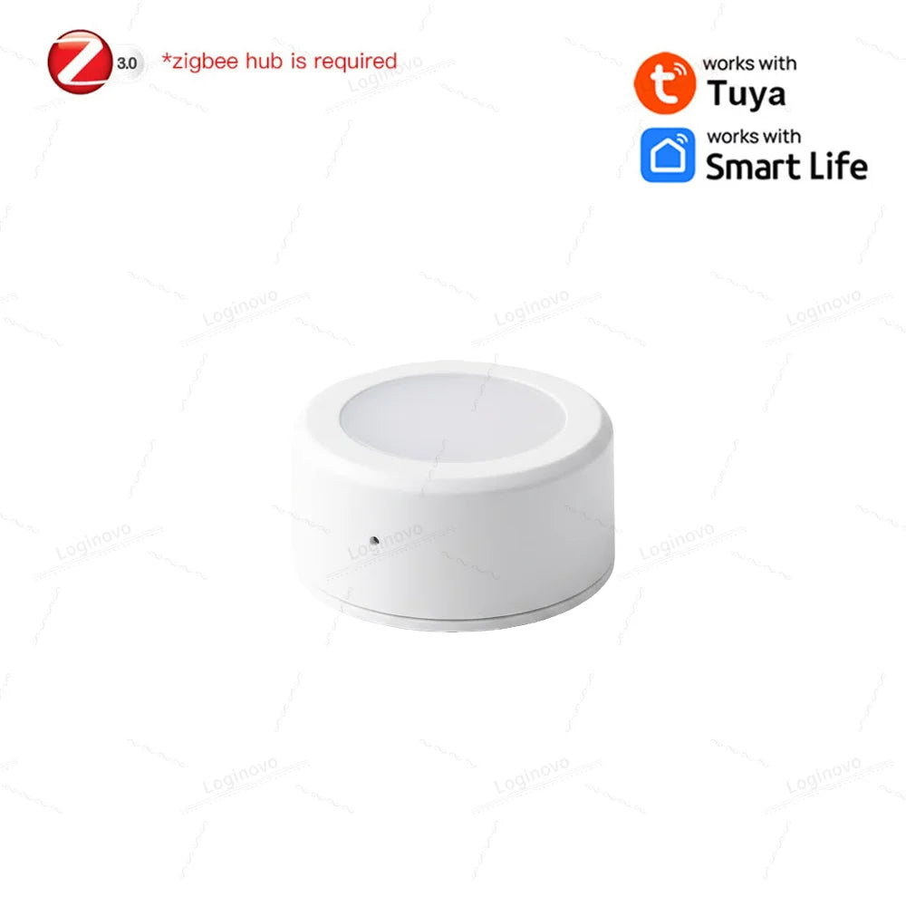 ZigBee Light Sensor Illumination Brightness Detector Illuminance LUX Tracking Home Automation With Smart Life TUYA Z2M Linkage