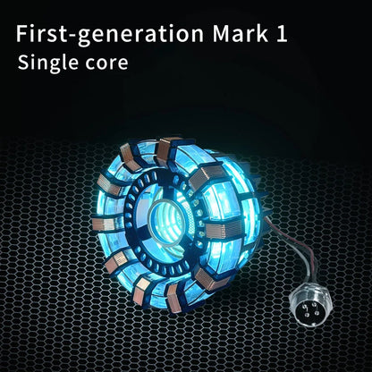 New Sale:  Man Mk1 and Mk2 Arc Reactors Tony Stark's Heart of Mark Armor Avengers Figures with LED Lights 1:1 Chest lamp toy edc