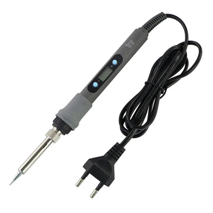 60W 80W Electric Soldering Iron LCD Digital Display Adjustable Temperature Welding Repair Tools 220V / 110V Solder Wire Tips
