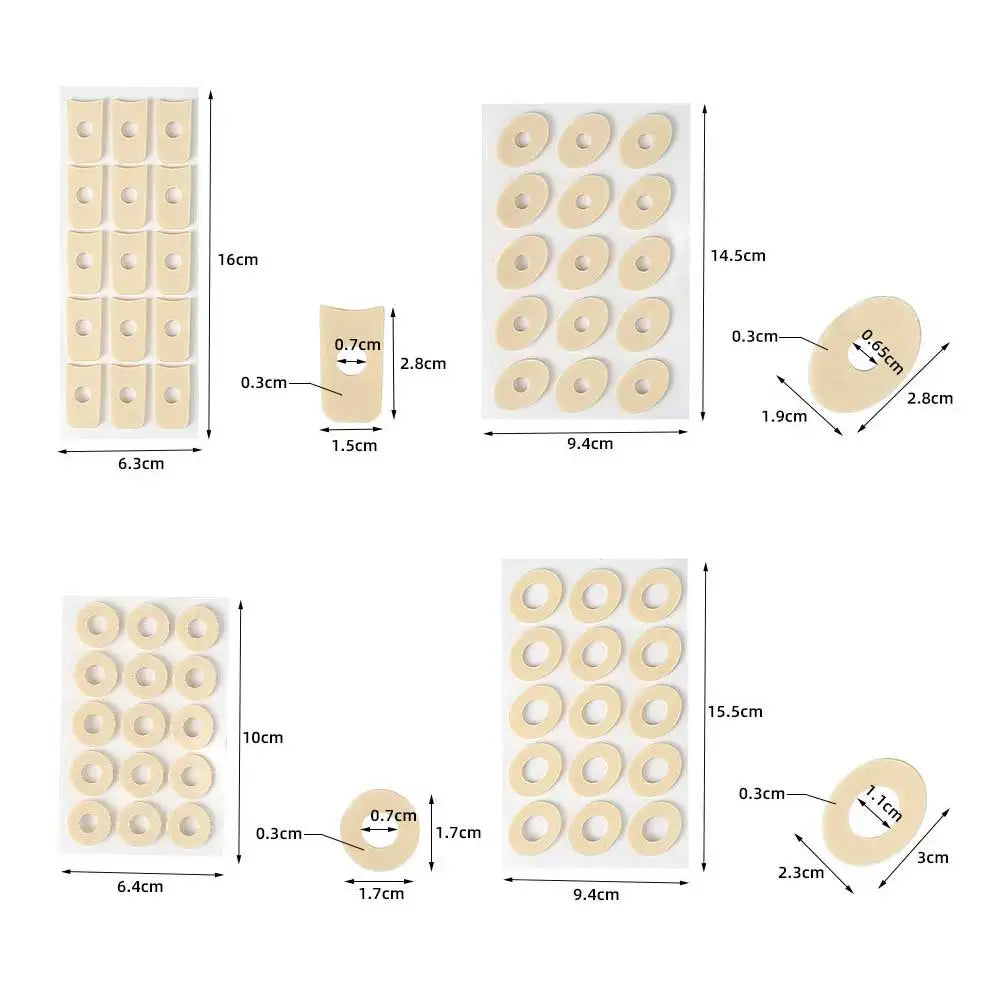 1Sheet/15X Corn Plasters Foot Callus Cushions Toe Protection Anti-wear Feet Anti-calluses Foot Patch Pain Relief Pads Protector