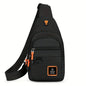 Men's leisure outdoor hiking bike shoulder bag, waterproof sports crossbody bag, travel backpack, men's chest bag, shoulder bag