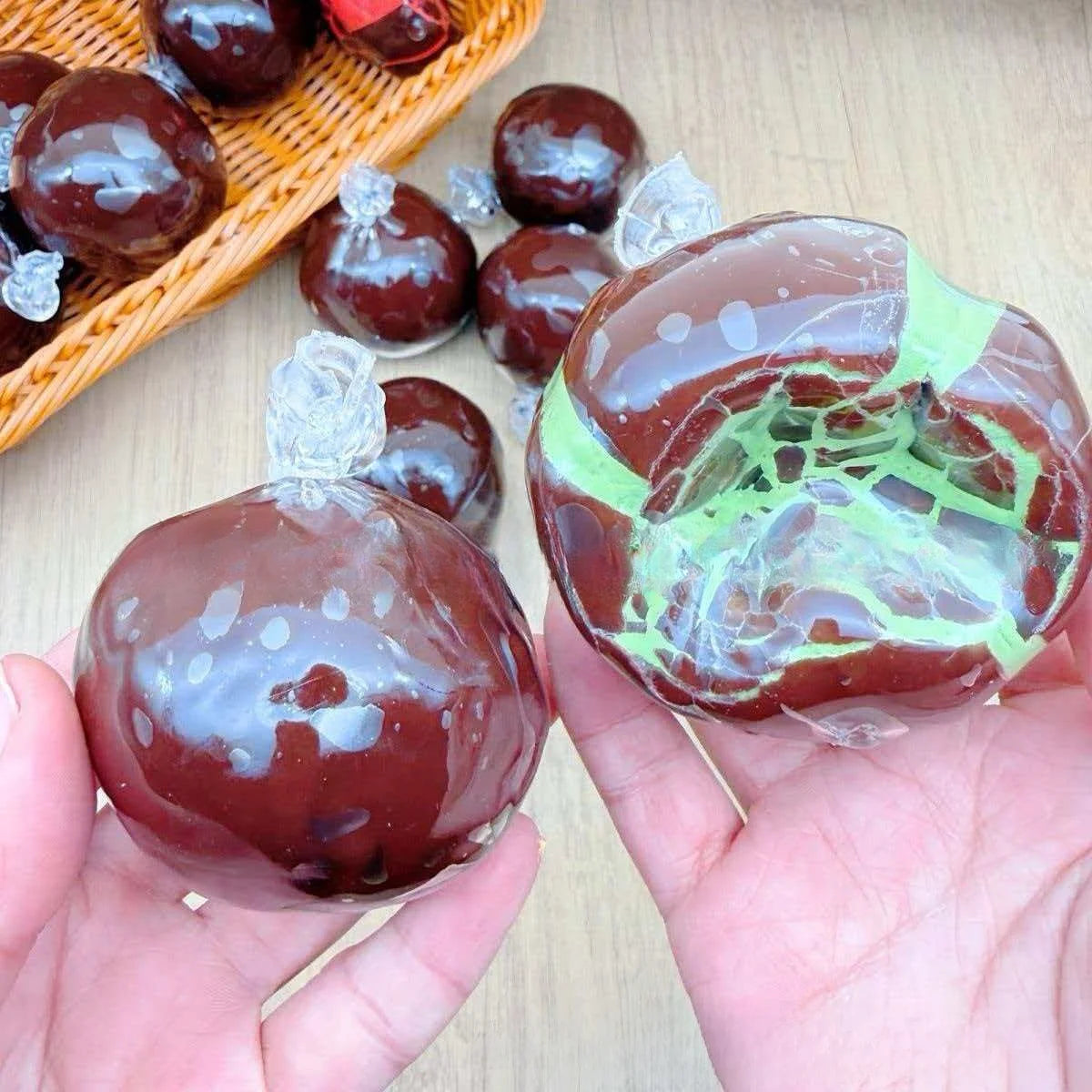 Squishy Stress Balls slow rebound wax skin squeeze toy for Kids Adult Quiet Sensory Fidget Toy Soothing Relieving Stress