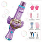 Elastic Bubble Fog Magic Wand Cute Animal Smoke Bubble Machine Summer Party Outdoor Toy Colorful Lighting Bubble Blowing Machine
