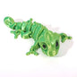 Cute Chameleon Plush Dolls Sit on Shoulders Plush Toys Stuffed Creative Lizard Doll Clothing Accessories for Kid Birthday Gift