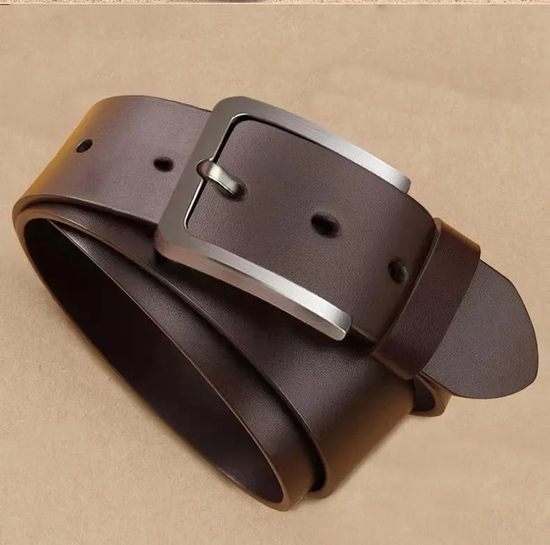 Classic Alloy Pin Adjustable Alloy Buckle Belts for Jeans Unisex Men Women Belt Business PU Leather Belts Waist Straps Belts