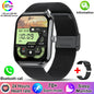 New For OPPO Ultra Thin Smart Watch Men AMOLED HD Screen Always Show Time Heart Rate Bluetooth Call Sports Waterproof Smartwatch