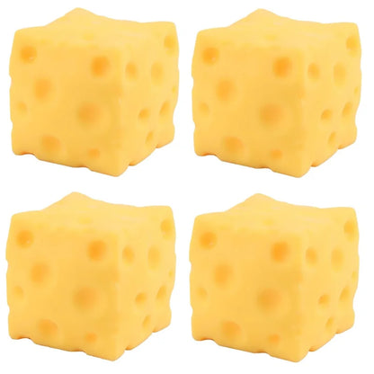 Hot New Needoh Squishy Square Cheese Squeeze Toys Slow Rebound Stress Relief Sensory Toy Soft Butter Cheese Party Toy ..@**