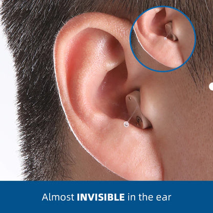 Invisible Rechargeable Sound Amplifier C400 Best Hearing Aids for Deafness Elderly Adjustable Micro Hearing Aid