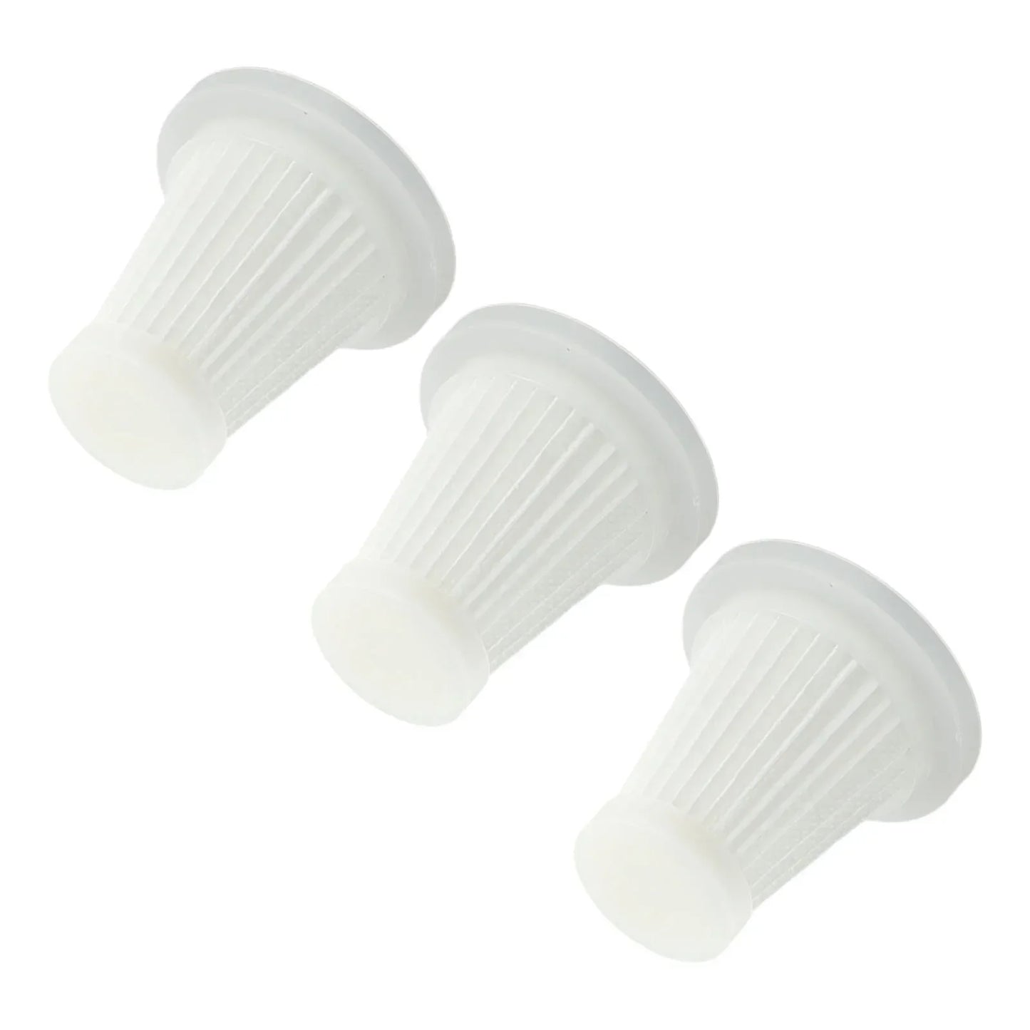 5pcs Car Vacuum Cleaner Filter Wireless Handheld Dust Collector Washable  Air Filter Cartridge Repeatable Applicability Interior