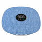 Bluetooth 5.4 Under Pillow Bluetooth Speaker Bone Conduction Sleep Aid Sound Machine LED Display Mini Bedroom Pillow Speaker