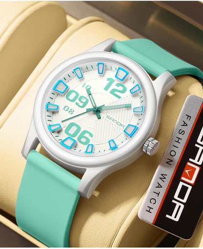 SANDA 3252 Fashion Simple Student Quartz Watch Popular Style Waterproof Suitable For sports And Life And It Is a Gift For Friend