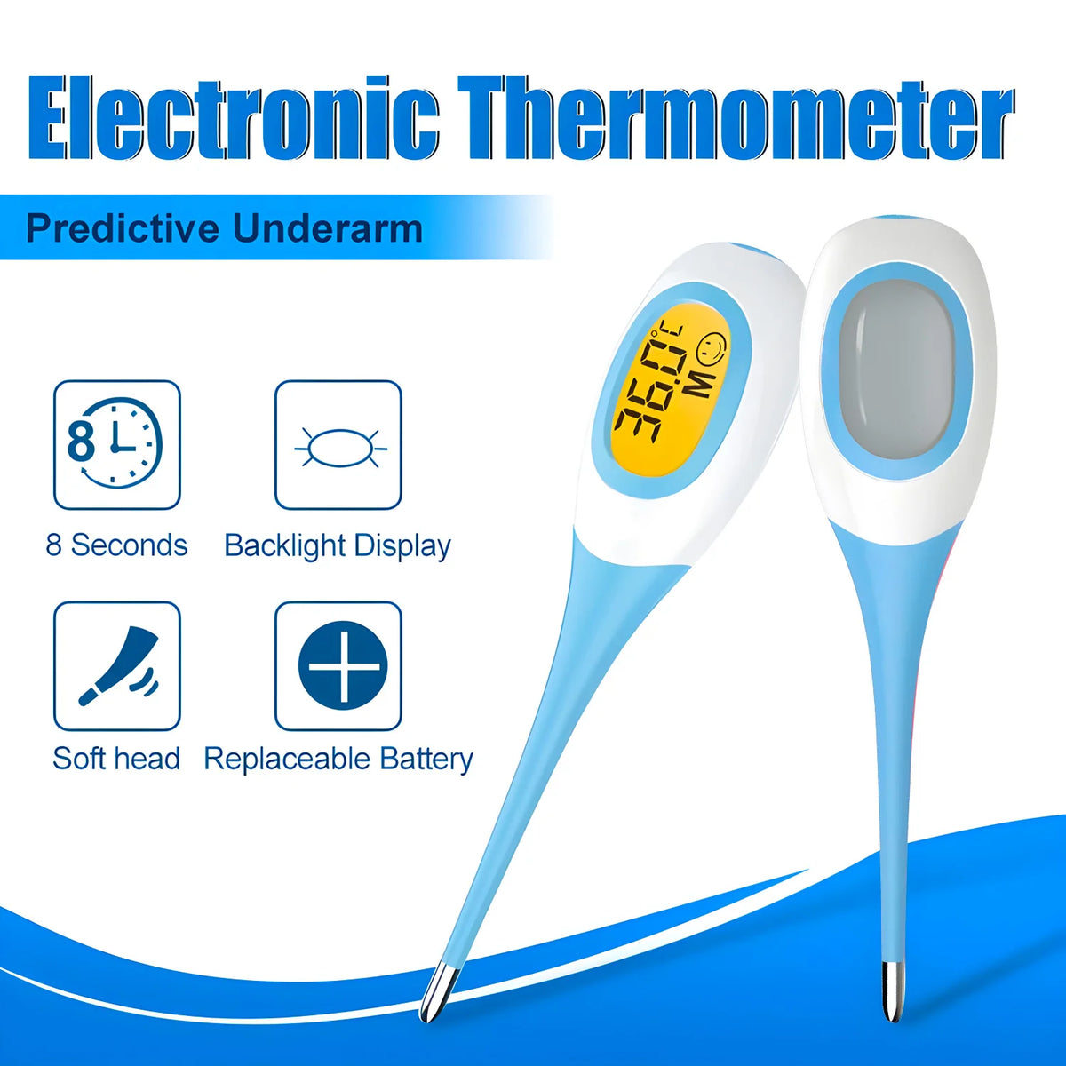 Non-Contact Infrared Laser Thermometer Finger Pulse Oximeter,Fast Temperature/Blood Oxygen/Pulse Rate Measurement