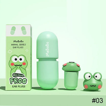 Cartoon Earplugs Soundproof Sleeping Ear Plugs Noise Reduction Ear Plug Special Mute Soft Slow Rebound Anti Snore Ear Protector