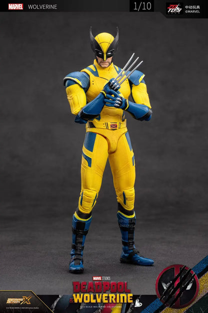 ZDTDS Deadpool & Wolverine X-Men Logan Winston Wilson Assembly Action Figures Collection Movie Doll Joint Mobility Toy Gifts