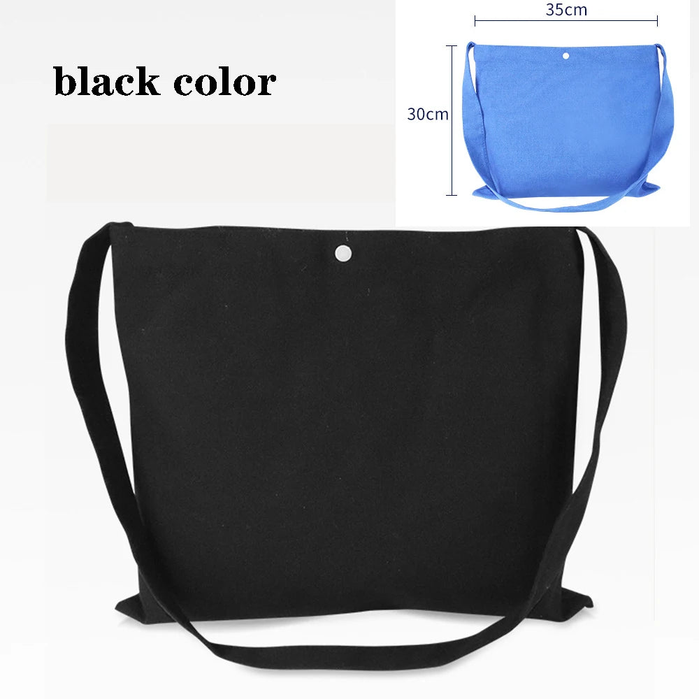 Canvas Cotton bag grocery handbag Foldable Fabric tote bag portable Storage organizer Shopping bag for woman Cloth organizer bag
