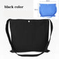 Canvas Cotton bag grocery handbag Foldable Fabric tote bag portable Storage organizer Shopping bag for woman Cloth organizer bag
