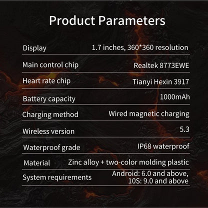 LIGE 2026 Nowy Wojskowy Smartwatch Męski Bateria 1000mAh Wodoodporny 5ATM GPS Rozmowy Bluetooth Wyświetlacz AMOLED Sportowy Smartwatch dla Mężczyzn