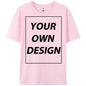 Personalized Custom Print Summer Y2K Team T-Shirt Cotton Casual Loose Short Sleeve Basics Fashion Tee Work Breathable Streetwear