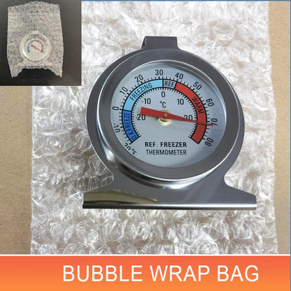 Freezer Thermometers -30~30°C -20~80°F Stainless Steel Fridge Large Dial Gauge Mini Thermo Meters for Refrigerator Cooler