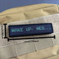 Wake Up Neo Morale Tactical Patch Printed Hook&Loop Emblem Military Badge Combat Armband Backpack Stickers